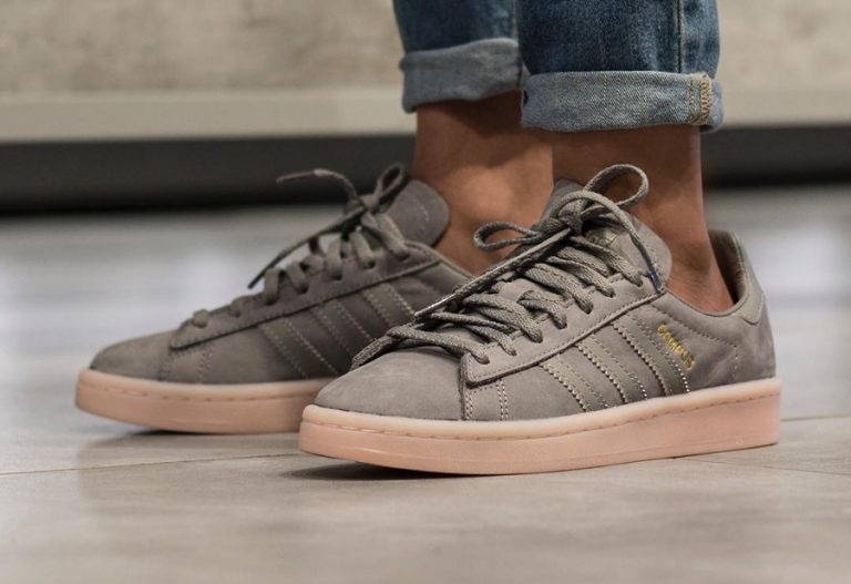 grey adidas campus