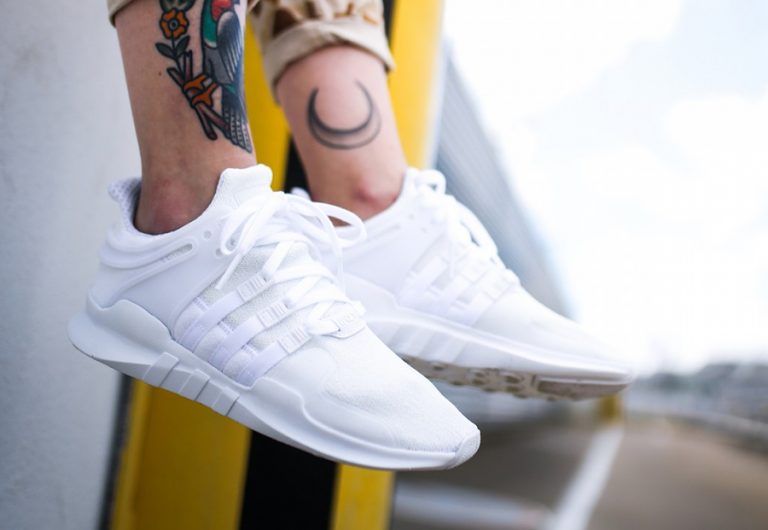 Chaussure Adidas EQT Support ADV Blanche (homme femme) (couv)