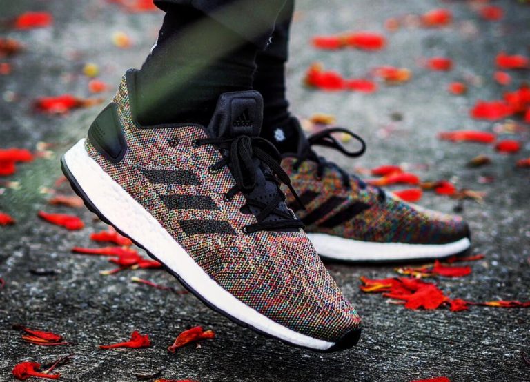 Chaussure Adidas Pure Boost DPR LTD'Rainbow Multicolor