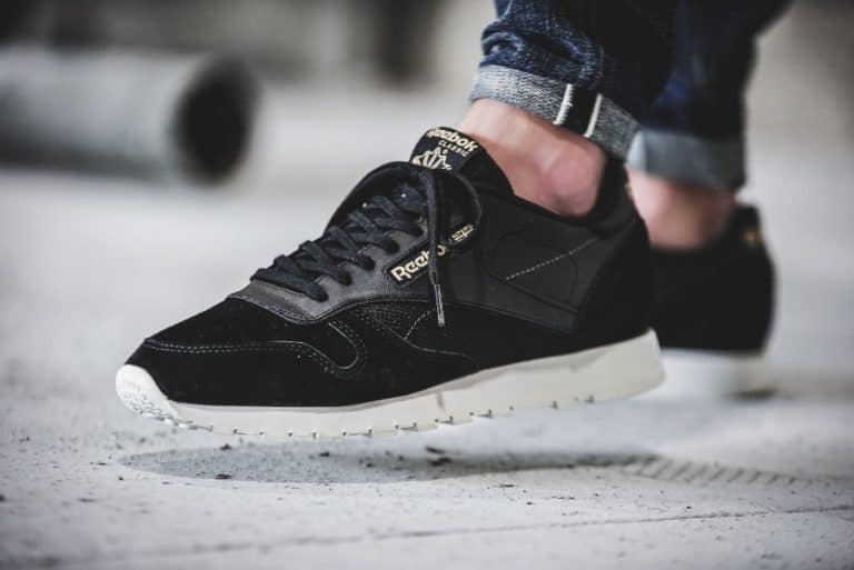 Chaussure Reebok Classic CL Leather ALR Noire