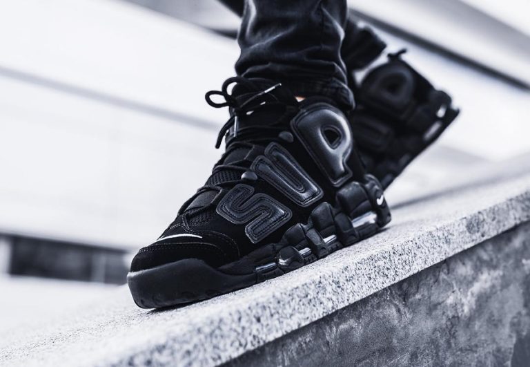 Nike Air More Uptempo Suptempo Black - @frozenbite