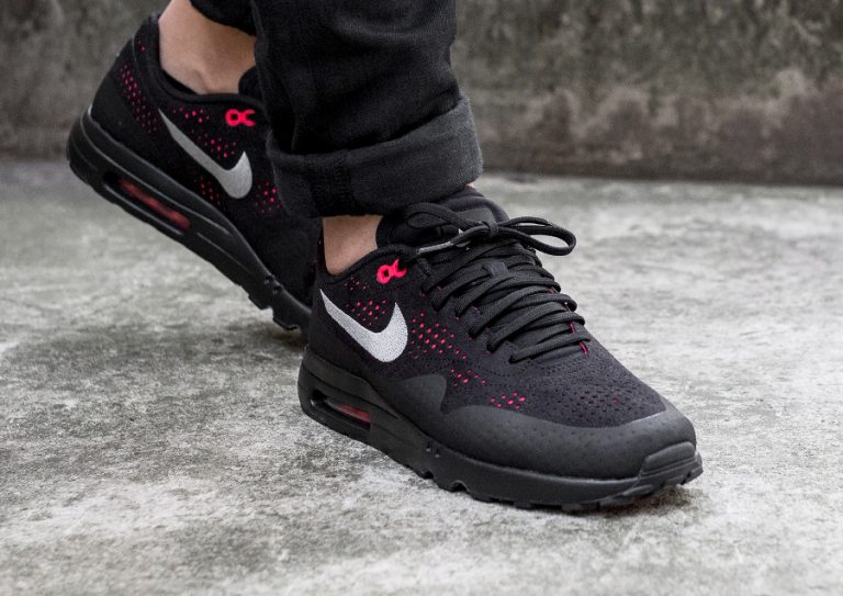 Chaussure Nike Air Max 1 Ultra 2.0 Moire Noire Solar Red (homme)