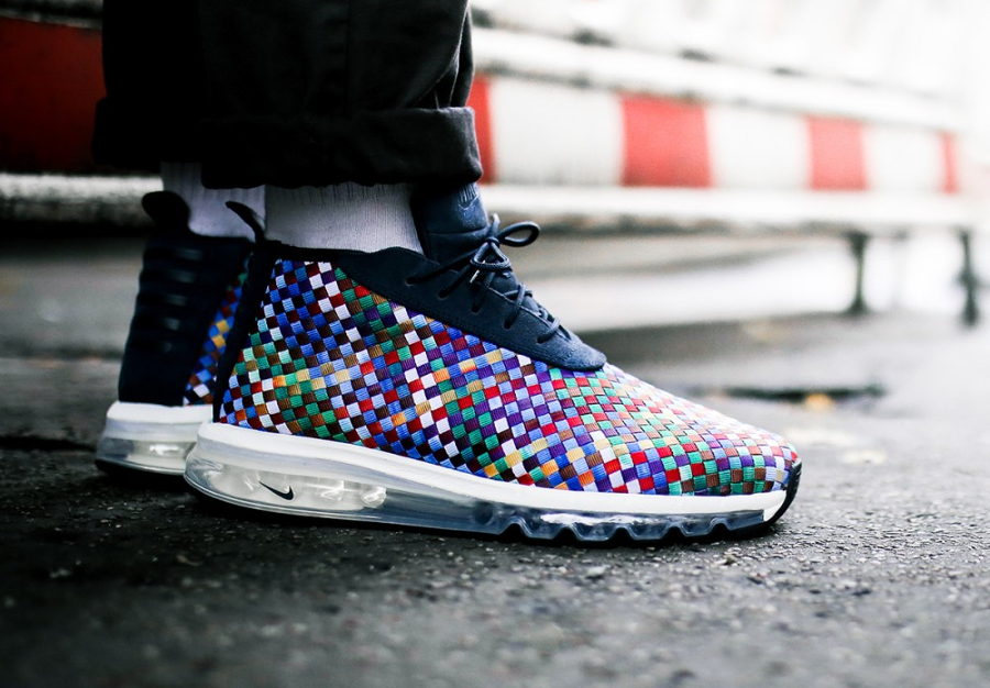 nike air max woven boot multicolor