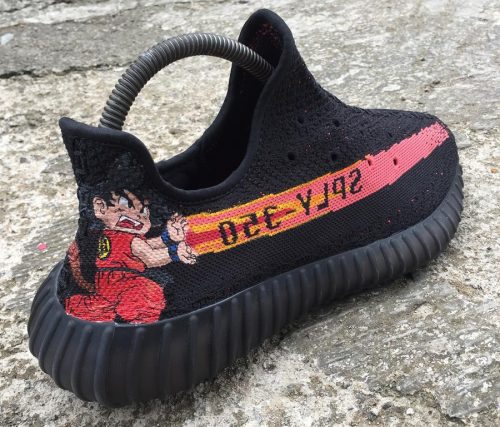 dragon ball z super yeezy v2