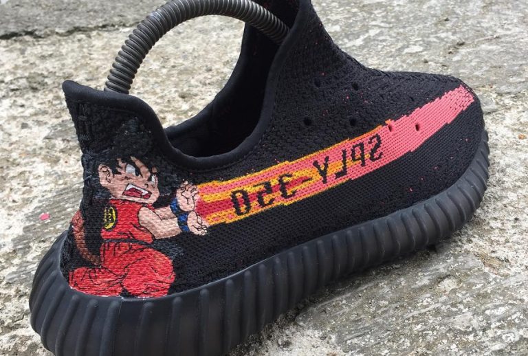 Goku x Adidas Yeezy 350 Boost couv - @sepatuduatiga