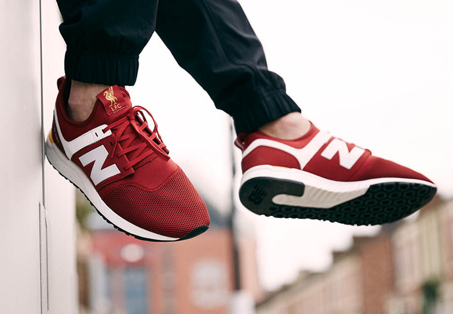 new balance liverpool 125 years sneakers