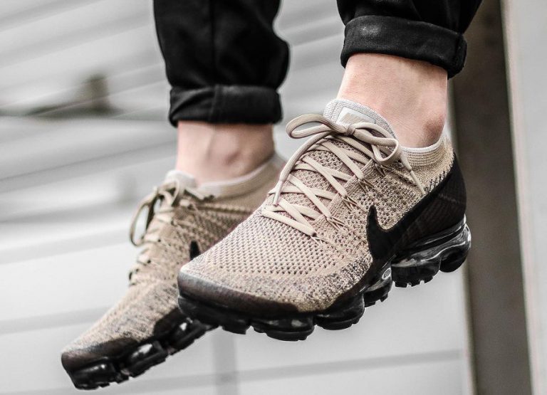 Nike Air Vapormax Flyknit Beige Pudding Khaki Anthracite
