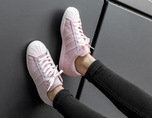 Adidas Superstar 80's Metal Toe femme Rose 'Icey Pink'