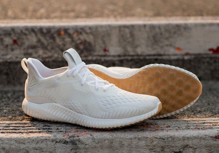 adidas alpha bounce cream white