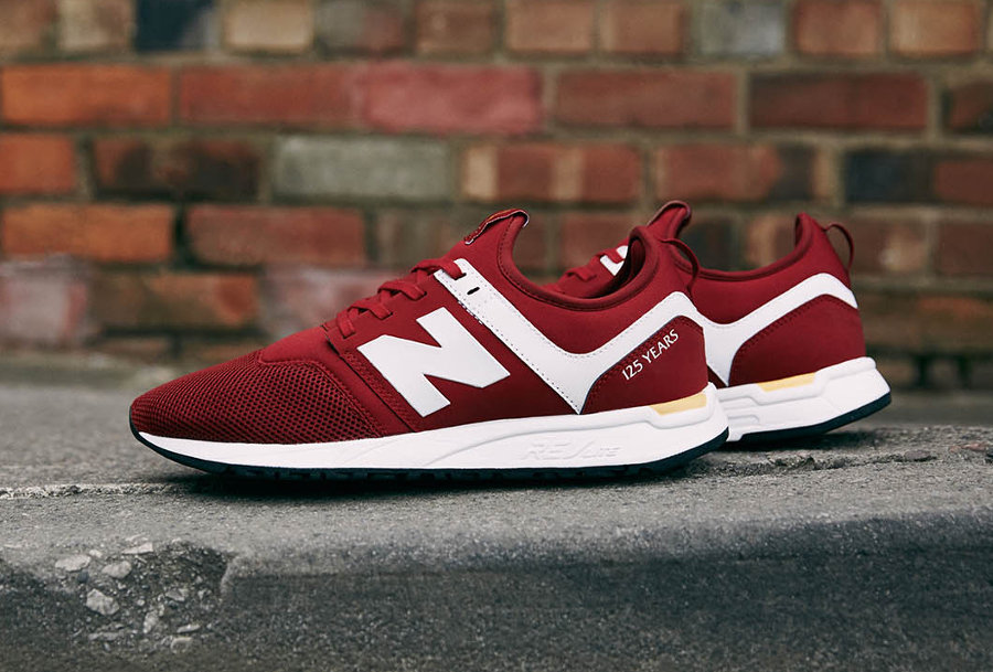 new balance liverpool 125 years sneakers