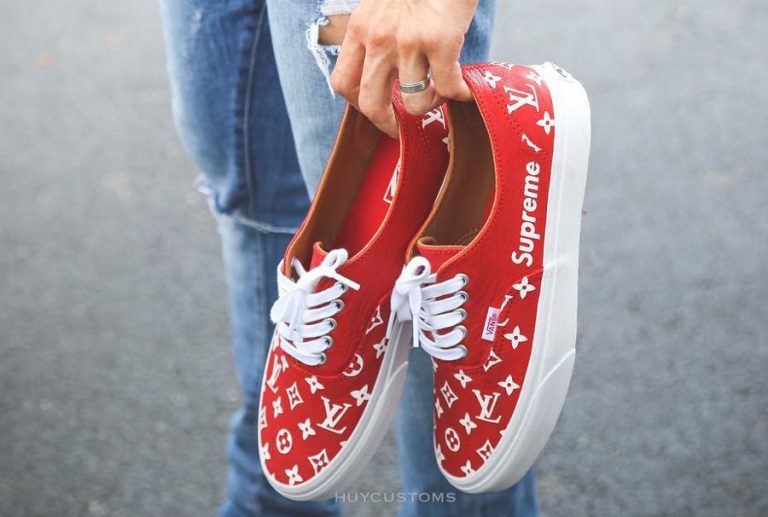 chaussure-supreme-lv-louis-vuitton-vans-authentic-red (3)