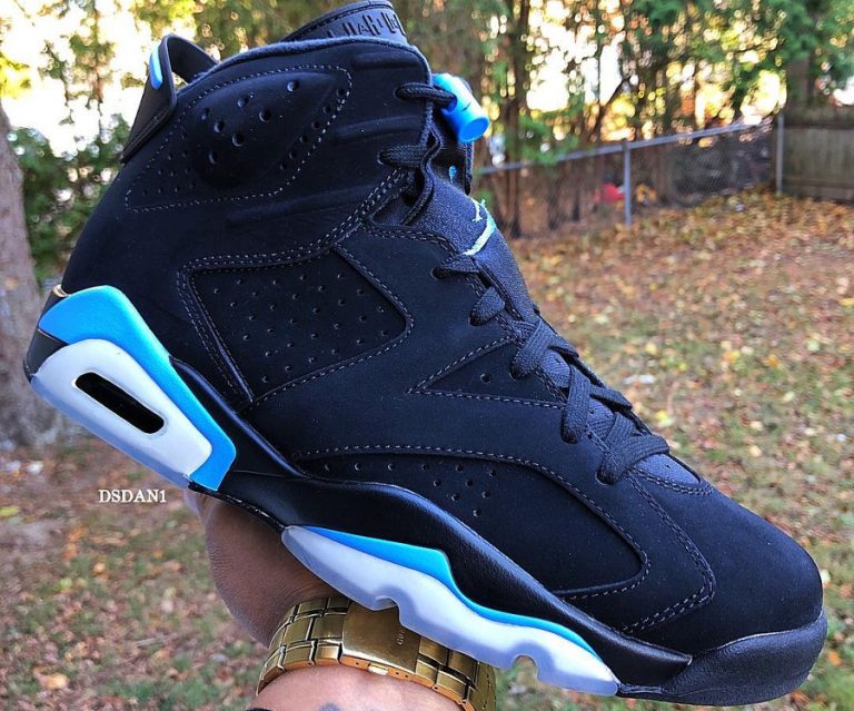 Air Jordan 6 Retro Black University Blue (1)