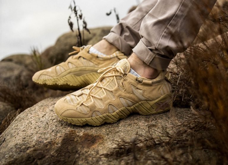 Chaussure Asics Tiger Gel Mai Beige Marzipan