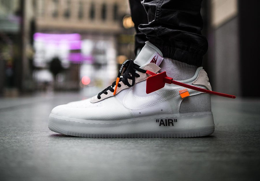 Off White x Nike Air Force 1 Low Translucide 'The Ten'