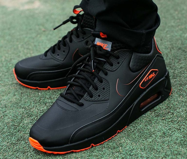 nike air max 90 sneakerboot winter black