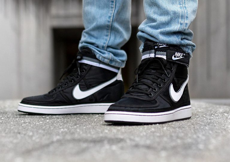 Chaussure Nike Vandal High Supreme Noir Black White Grey