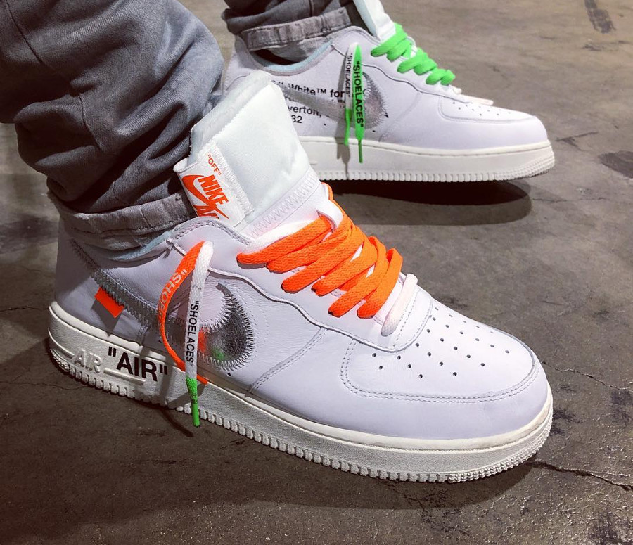 Custom Off-White Nike Air Force 1 Low Complexcon Algeria