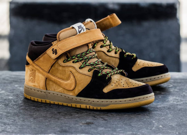 Nike Dunk Mid Pro SB Wheat Lewis Marnell 2017 : comment l'acheter ?