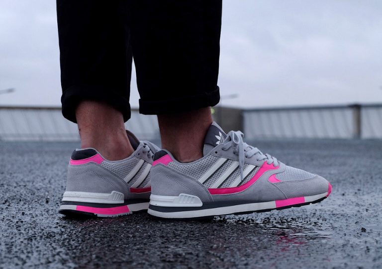 ou acheter la chaussure Adidas Quesence OG Grey Pink Retro 2017 (2)