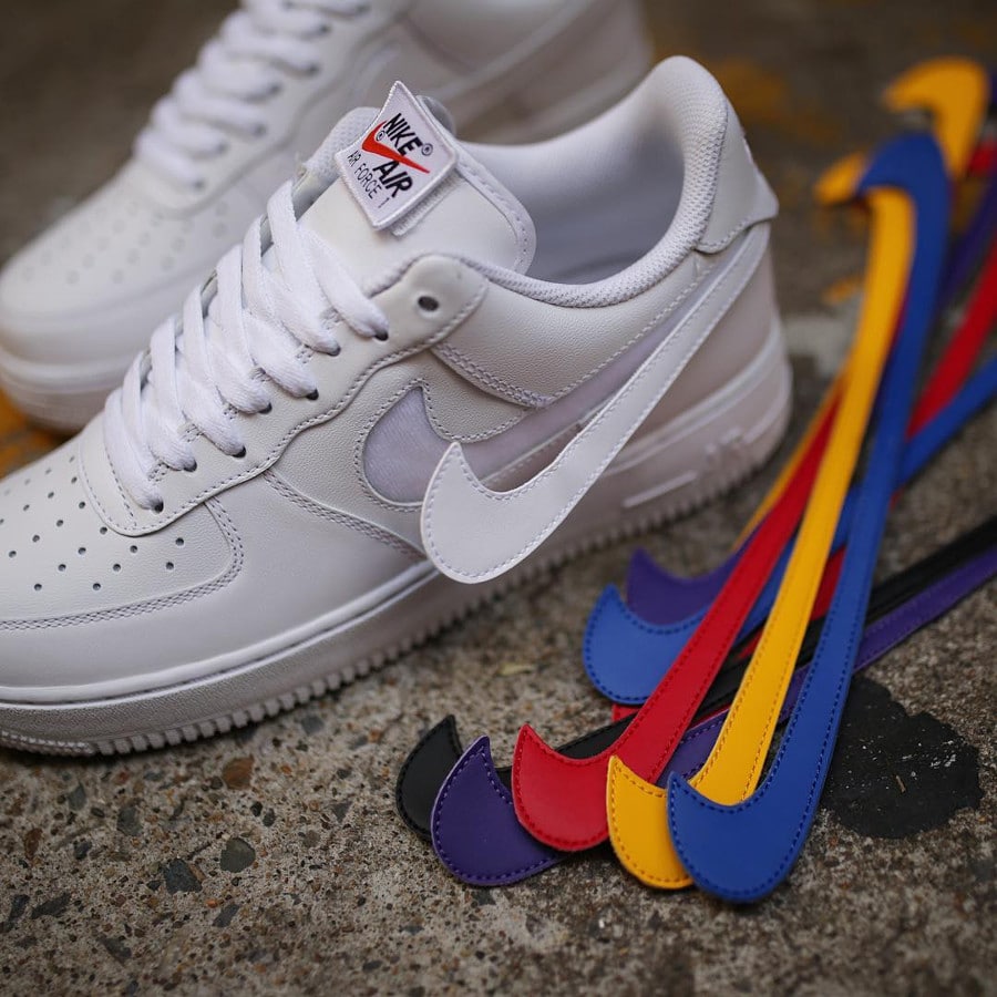 air force 1 with velcro swoosh