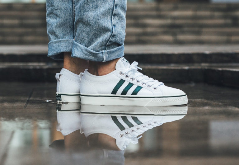 Avis Adidas Nizza Low White Collegiate Green Burgundy guide des achats