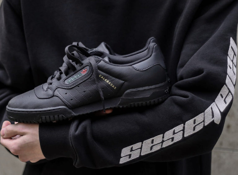 Chaussure Adidas Yeezy Powerphase Calabasas noire 'Core Black' ( CG6420)