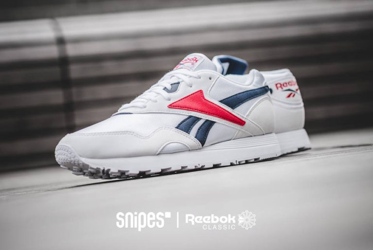 Reebok Rapide OG SU blanche (Vector bleu et rouge)