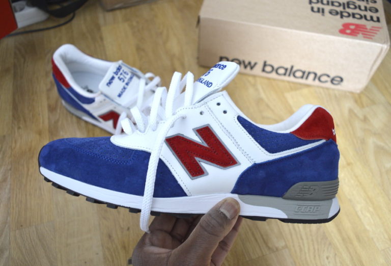 Chaussure New Balance M576RBW Tri-Colour Pack 'France' 2018