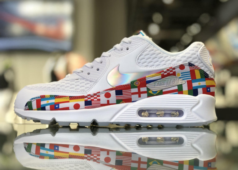 chaussure-nike-air-max-90-em-world-cup-2018- AO5119 100 (1)