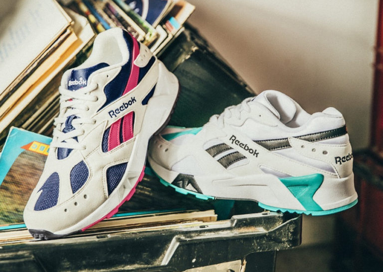 Reebok Aztrek OG White 'Solid Teal & Bright Rose'