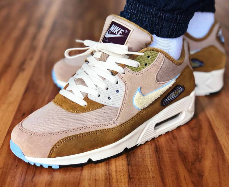 nike air max 90 premium se muted bronze