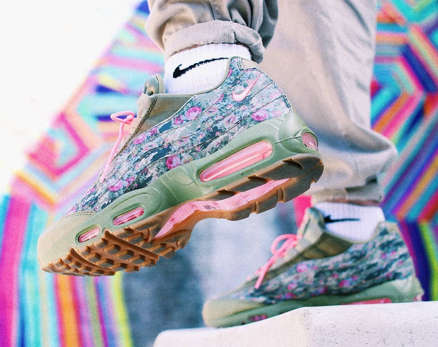 Nike Air Max 95 Floral Camo Olive 