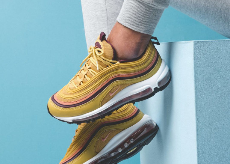 Air max 97 jaune rose bleu hotsell