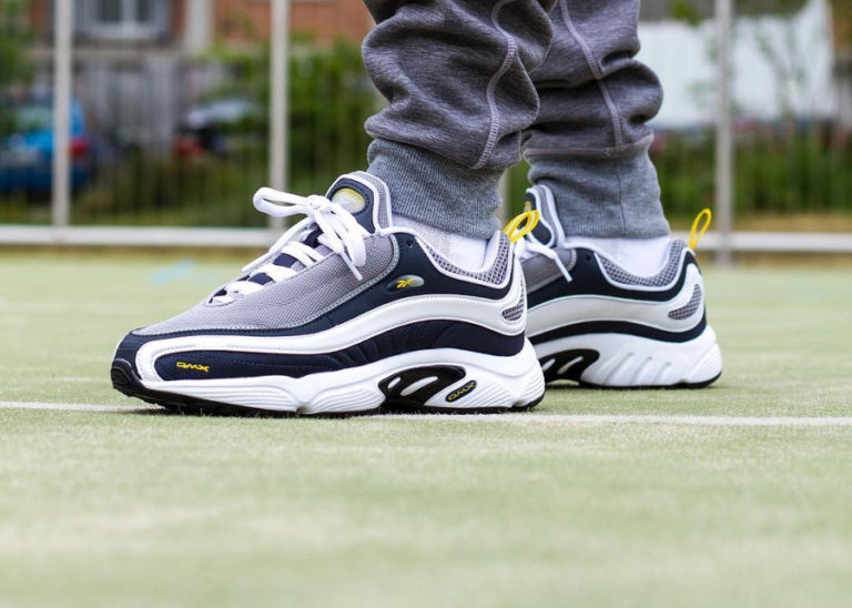 Reebok Daytona DMX 2000 OG Solid Grey Navy Yellow