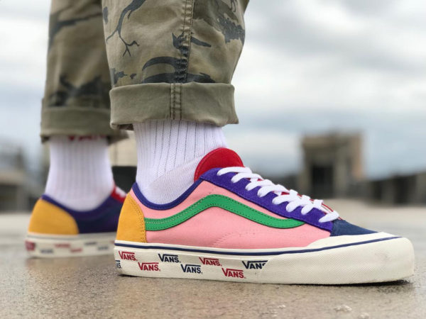 vans style 36 with patchwork