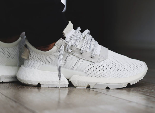 adidas pod white on feet