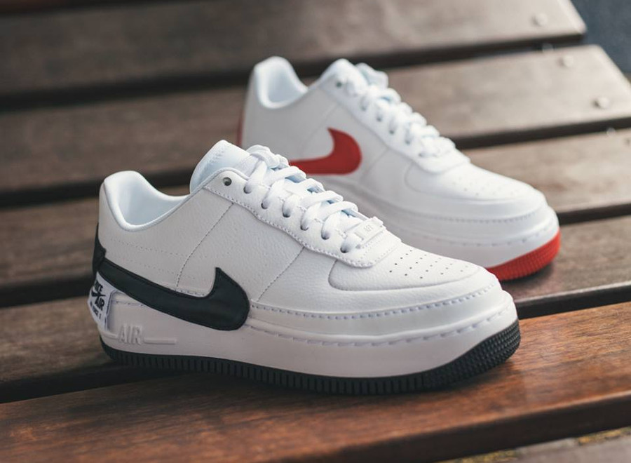 nike air force 1 jester black white