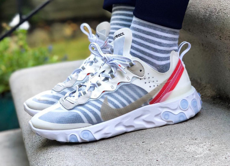 nike-react-element-87-sail -light-bone-chaussettes-rayées- @sheshoe_game