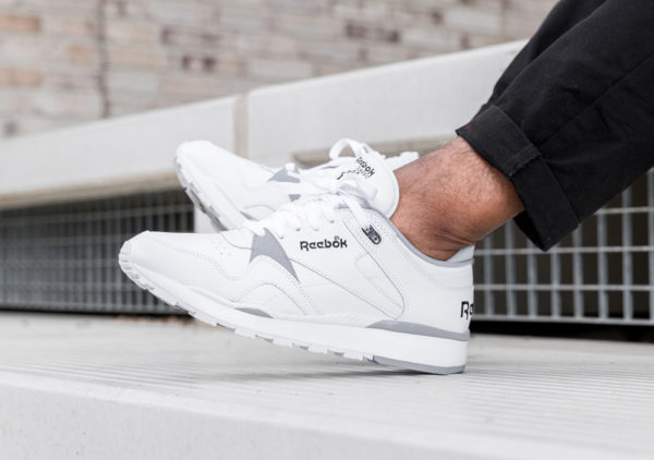 reebok classic leather blanche grise