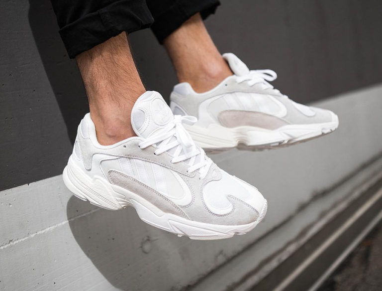 adidas yung 1 homme blanche