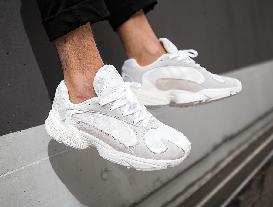 adidas yung 1 blanche homme