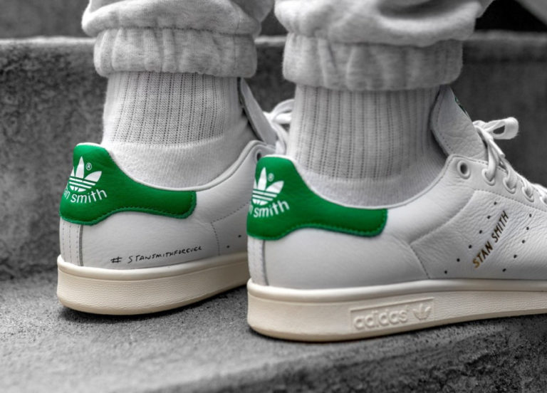 Adidas Stan Smith Forever OG Ftwr White Green (2)