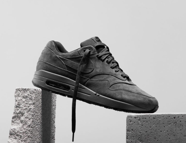 Nike Air Max 1 PRM Grise Anthracite Black Dark Grey