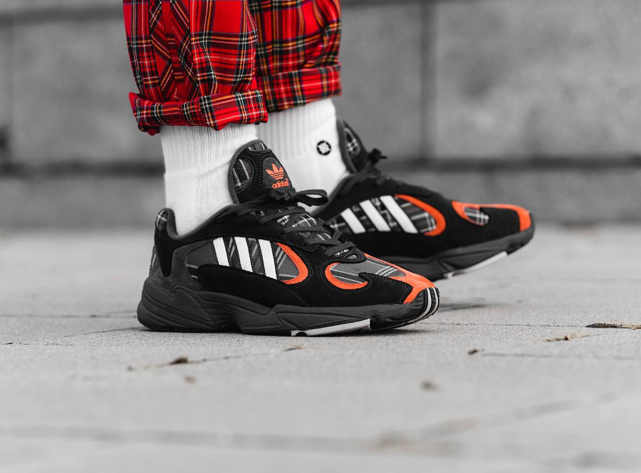 [Avis] Adidas Yung-1 Falcon Plaid Pack 'Black Purple & Solid Grey'