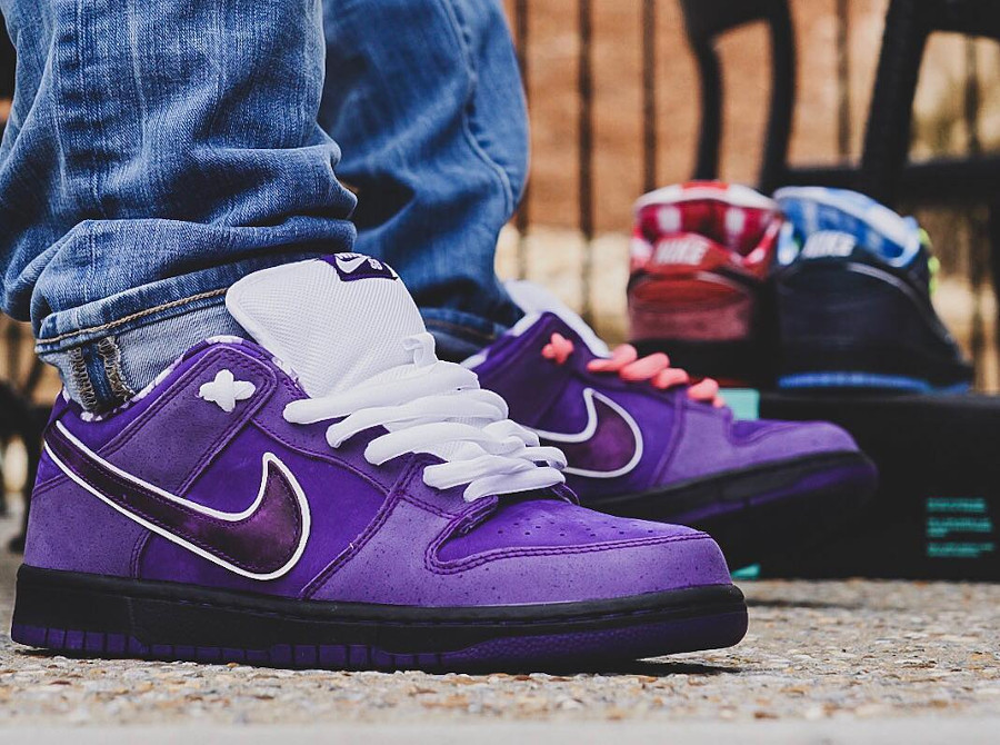 NIKE SB CONCEPTS DUNK LOW PURPLE LOBSTER