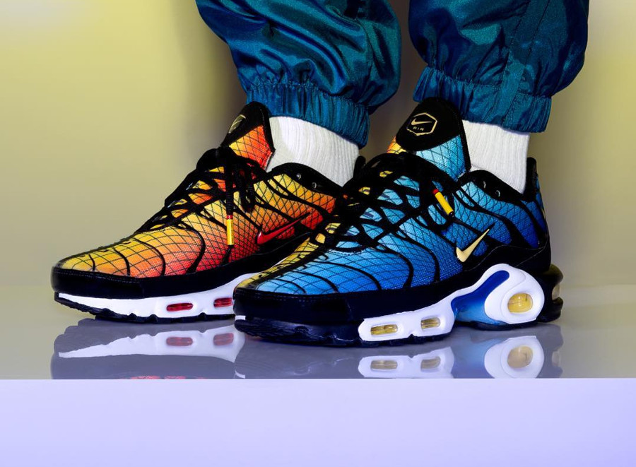 air max plus greedy on feet