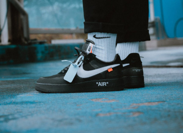 off white air force 1 white and black