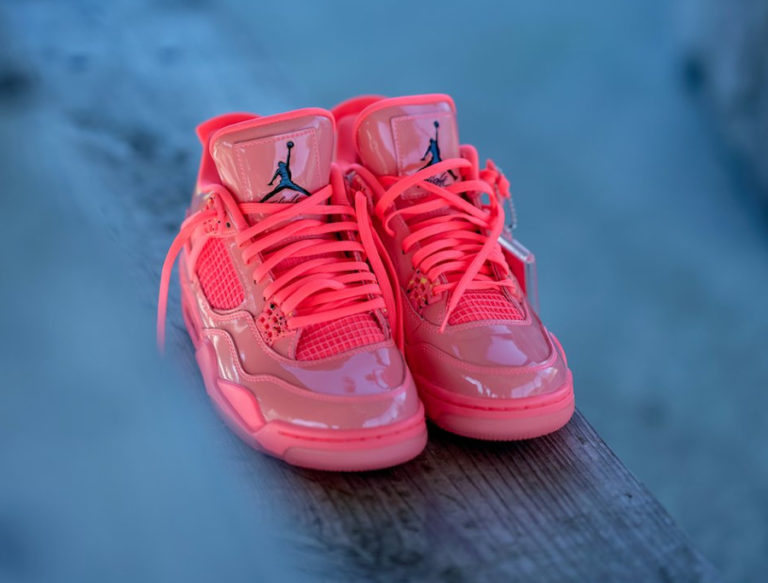 Air Jordan IV 2019 toute rose (1)