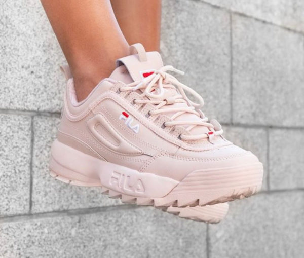 peach fila disruptor 2