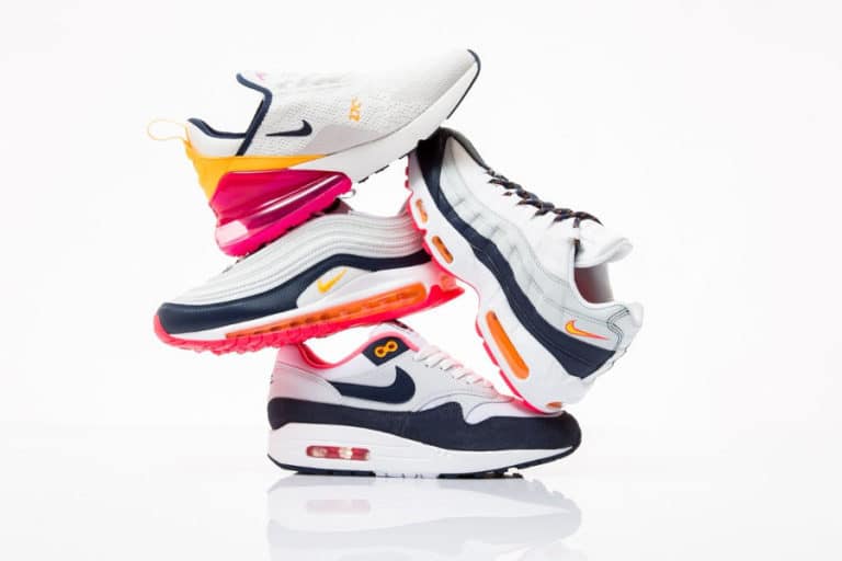 Le pack Nike Wmns Air Max 'Midnight Navy Laser Fuchsia Orange'